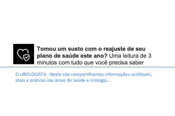 Plano de Saude: Tomou um susto com o reajuste este ano? Uma leitura de 3 minutos com tudo que você precisa saber