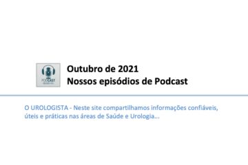 Outubro de 2021: nossos episódios de Podcast