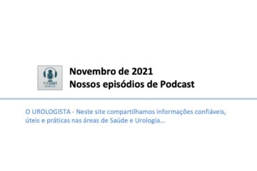 Novembro de 2021: nossos episódios de Podcast