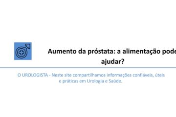 Aumento da próstata: a alimentação pode ajudar?