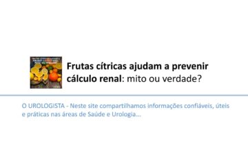 Frutas cítricas ajudam a prevenir cálculo renal: mito ou verdade?